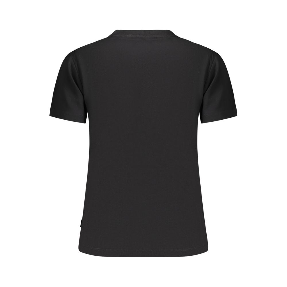 Vans Black Cotton Women's T-Shirt