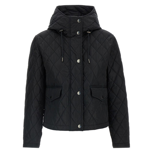 Burberry Black Polyamide Full-Length Jacket