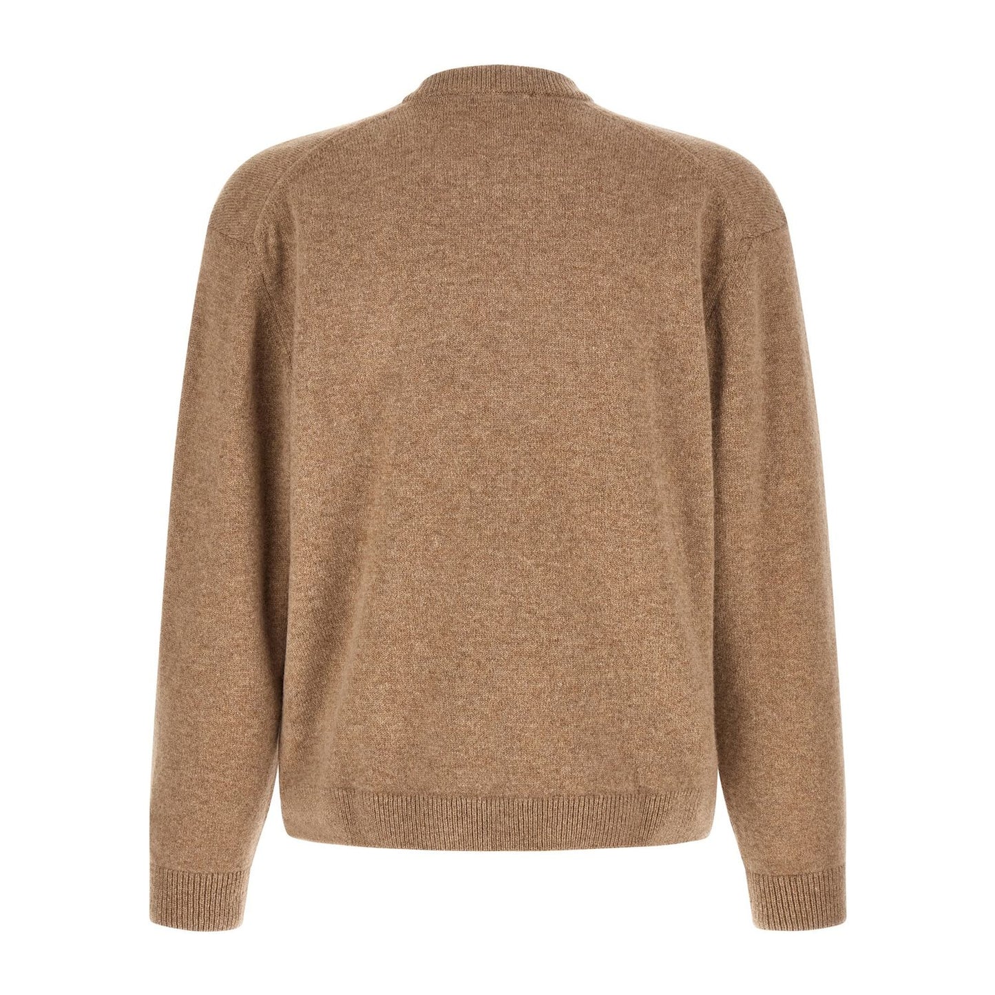 Maison Kitsuné Beige Wool Cardigan