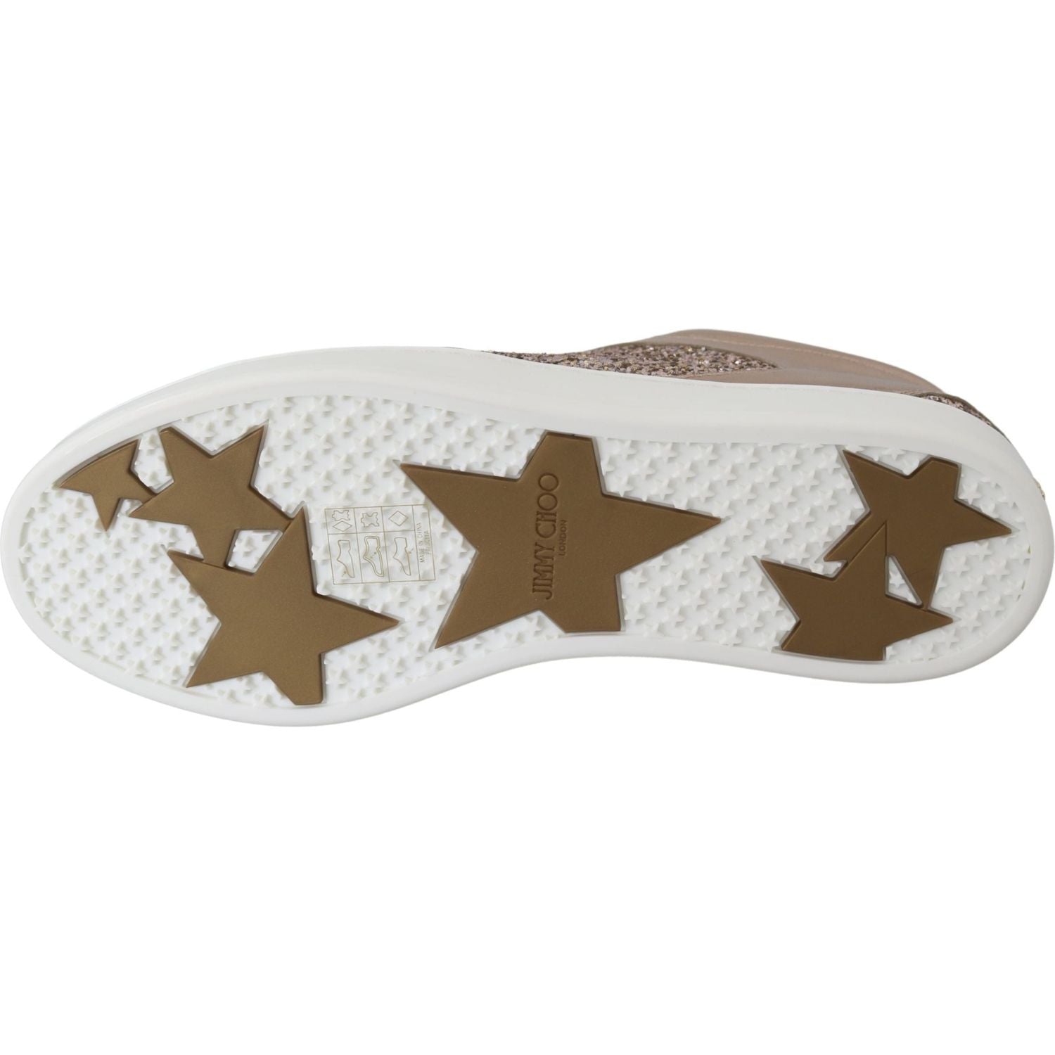 Jimmy Choo Ballet Pink Leather Miami Sneakers