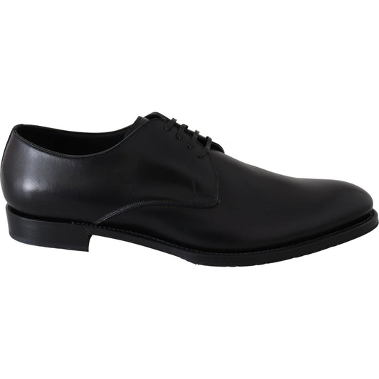 Dolce & Gabbana Black Leather SARTORIA Hand Made Shoes