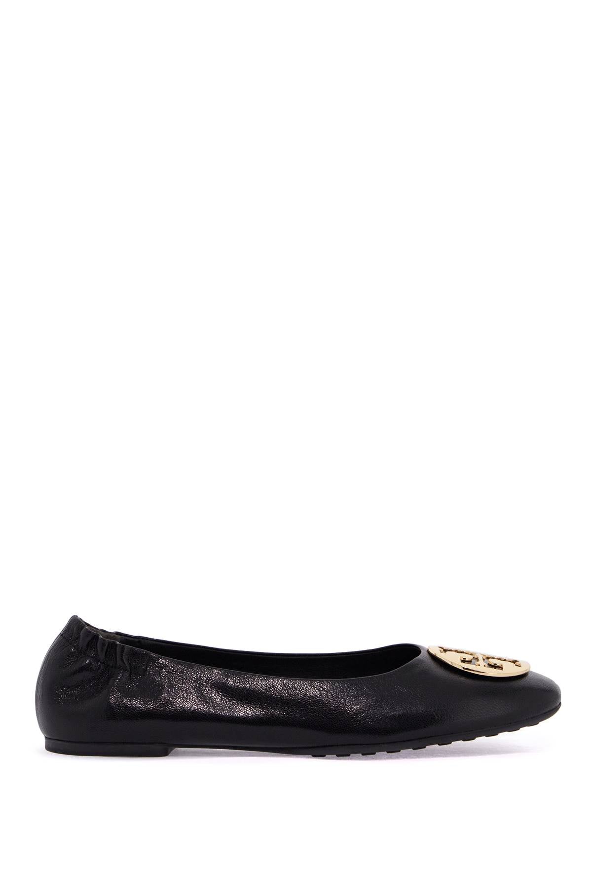 Tory Burch 'shiny leather claire baller Flat Shoes Tory Burch