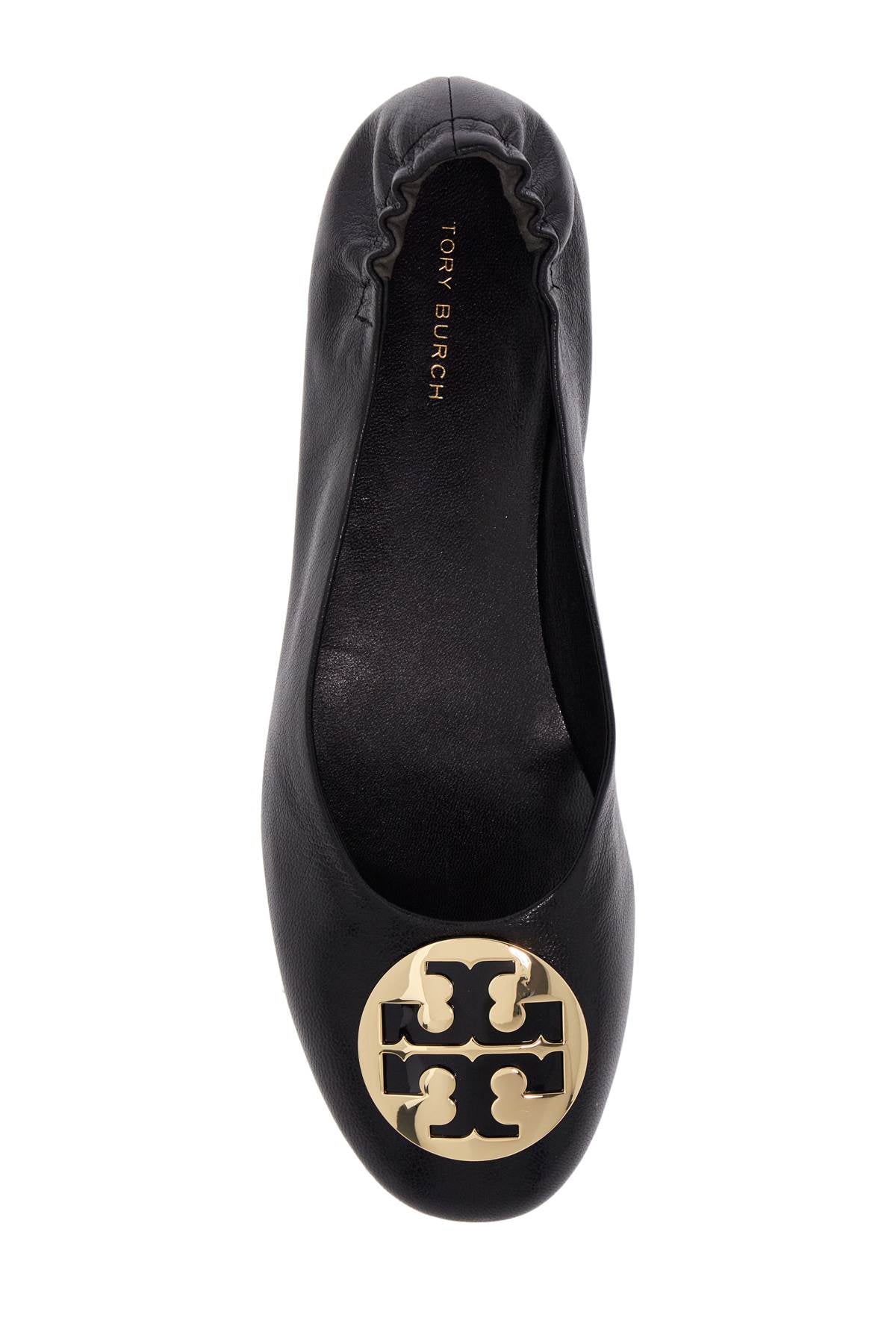 Tory Burch 'shiny leather claire baller Flat Shoes Tory Burch