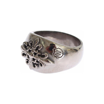 Nialaya Silver 925 Sterling Authentic Crest Ring