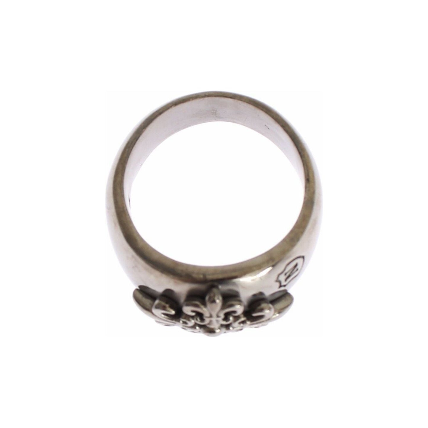 Nialaya Silver 925 Sterling Authentic Crest Ring
