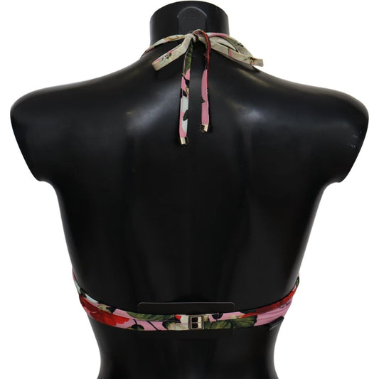 Dolce & Gabbana Floral Elegance Swimwear Top