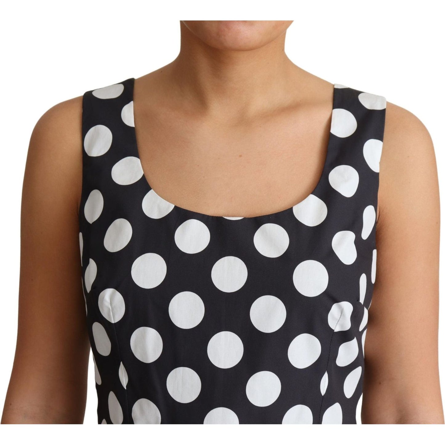 Dolce & Gabbana Polka Dot Sleeveless A-Line Dress Dolce & Gabbana