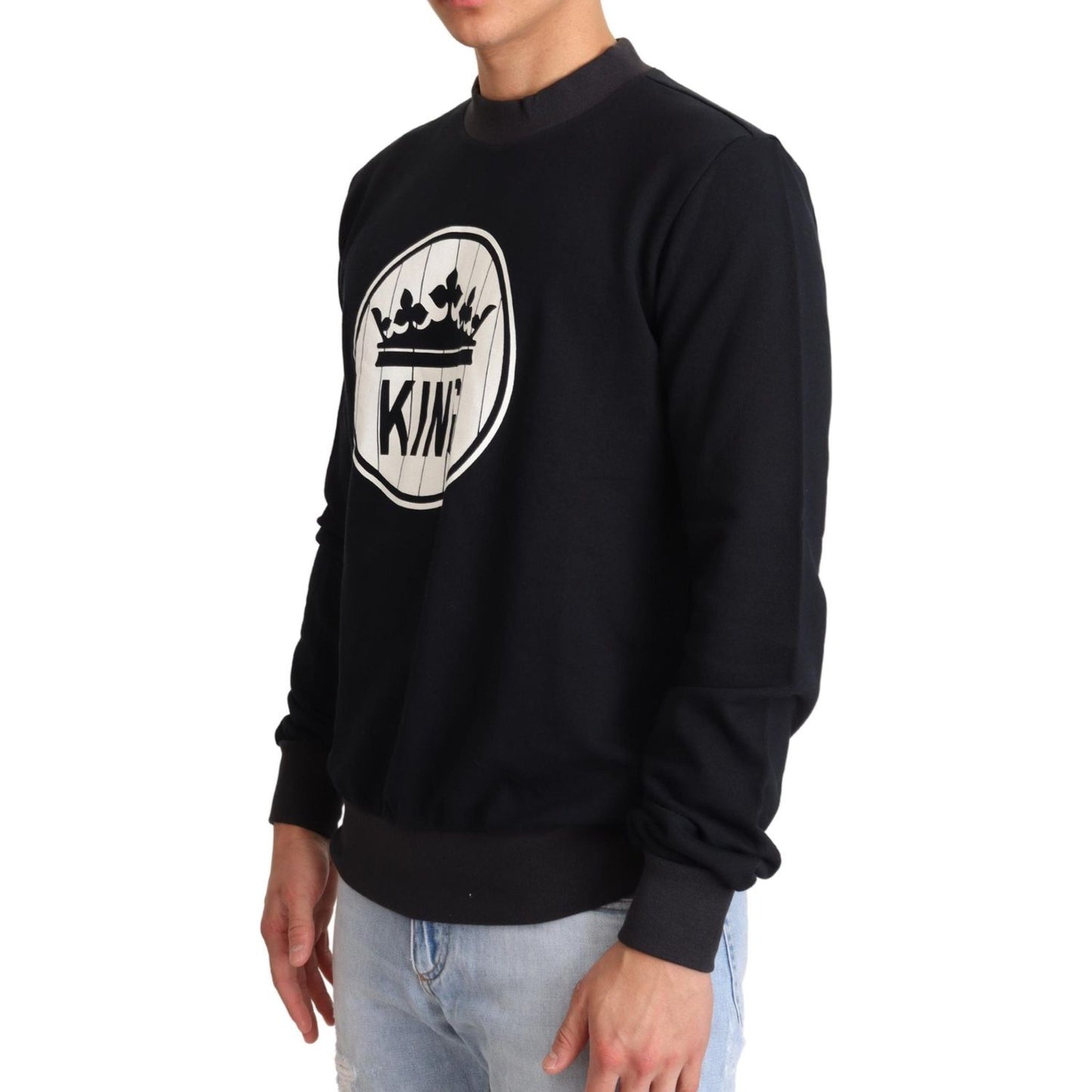 Dolce & Gabbana Regal Crown Motive Crewneck Sweater Dolce & Gabbana