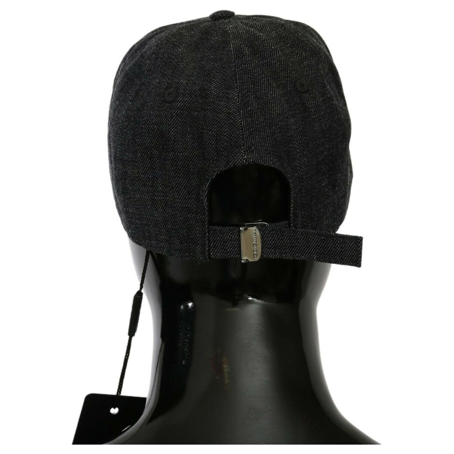 Dolce & Gabbana Elegant Blue Cotton Baseball Cap WOMAN HATS Dolce & Gabbana