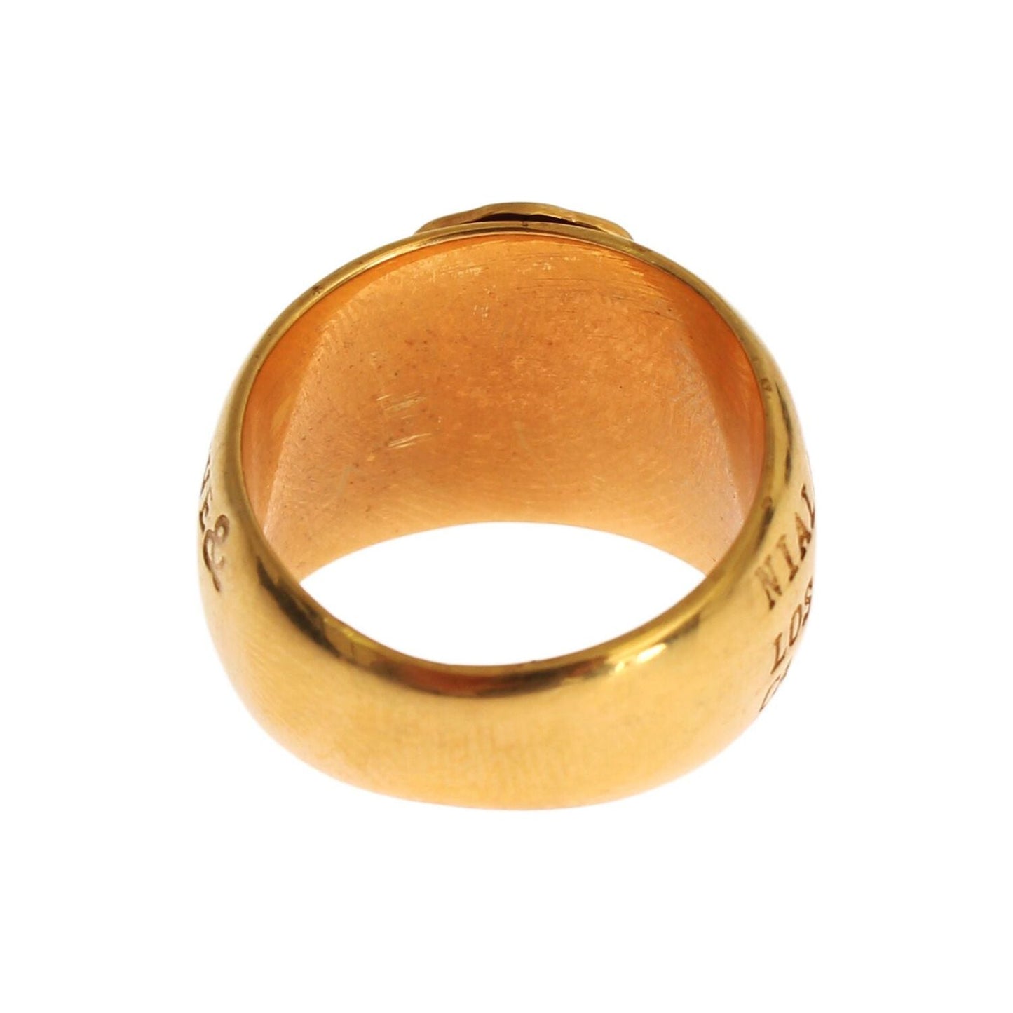 Nialaya Glamorous Gold-Plated Sterling Silver Ring Ring Nialaya