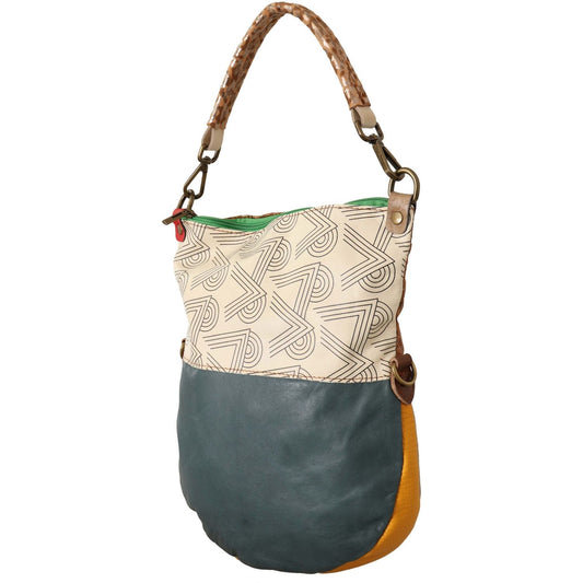 EBARRITO Chic Multicolor Leather Shoulder Bag WOMAN TOTES EBARRITO