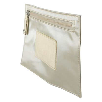 WAYFARER White Zippered Coin Holder Wallet
