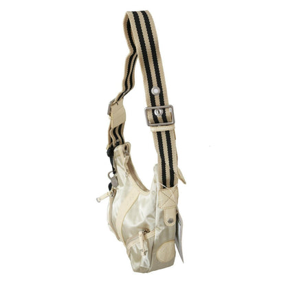 WAYFARER White Shoulder Crossbody Sling Fabric Purse