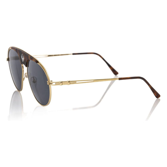 Frankie Morello Brown Metallic Sunglass for Men Frankie Morello