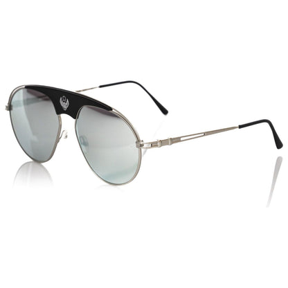 Frankie Morello Multicolor Metallic Fibre Men Sunglass