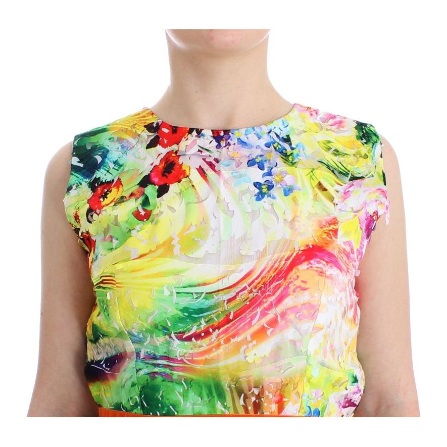 Lanre Da Silva Ajayi Multicolor Sheath Dress - Artful Elegance Lanre Da Silva Ajayi