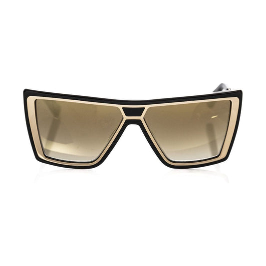 Frankie Morello Black Acetate Women's Sunglass Frankie Morello