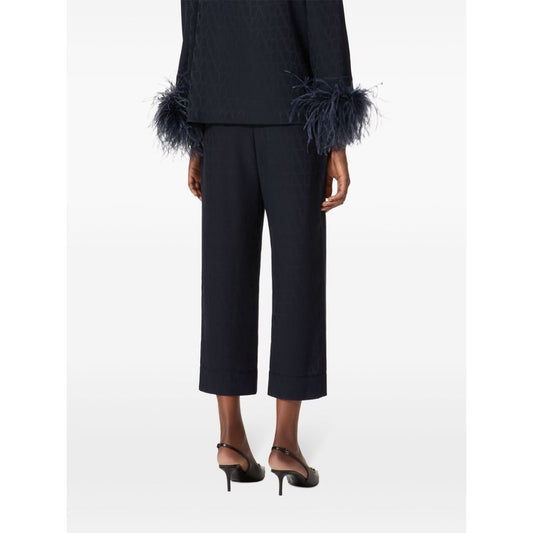 Valentino Trousers Blue Trousers Valentino