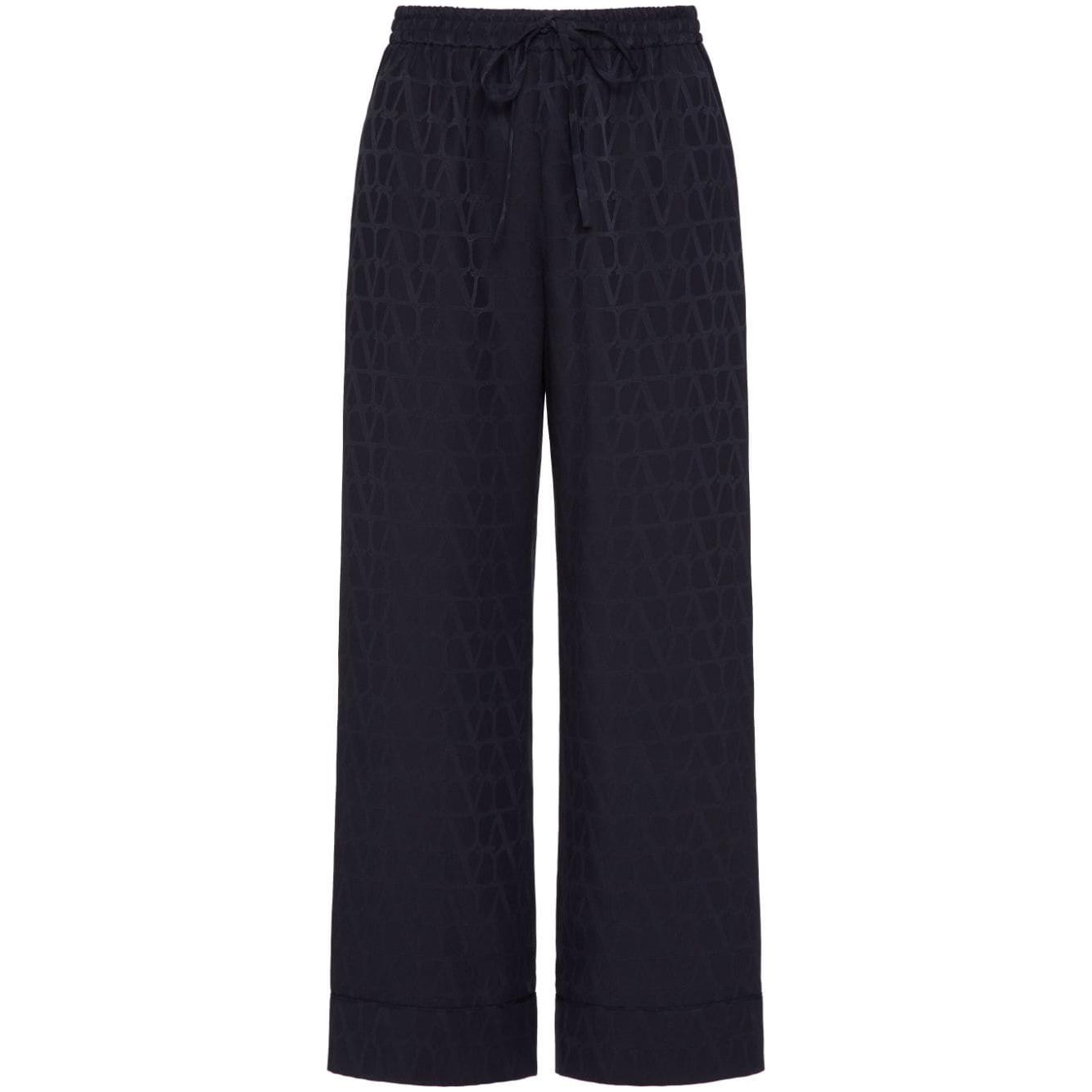 Valentino Trousers Blue Trousers Valentino