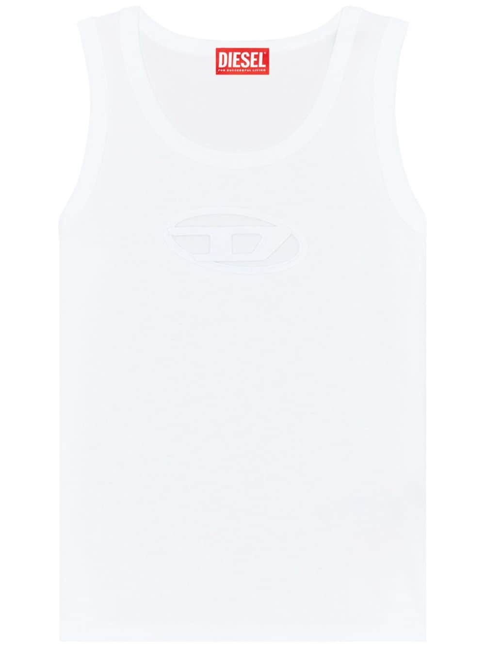 Diesel Top White Topwear Diesel