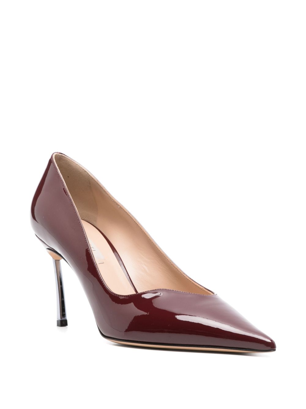 Casadei With Heel Bordeaux High Heel Casadei