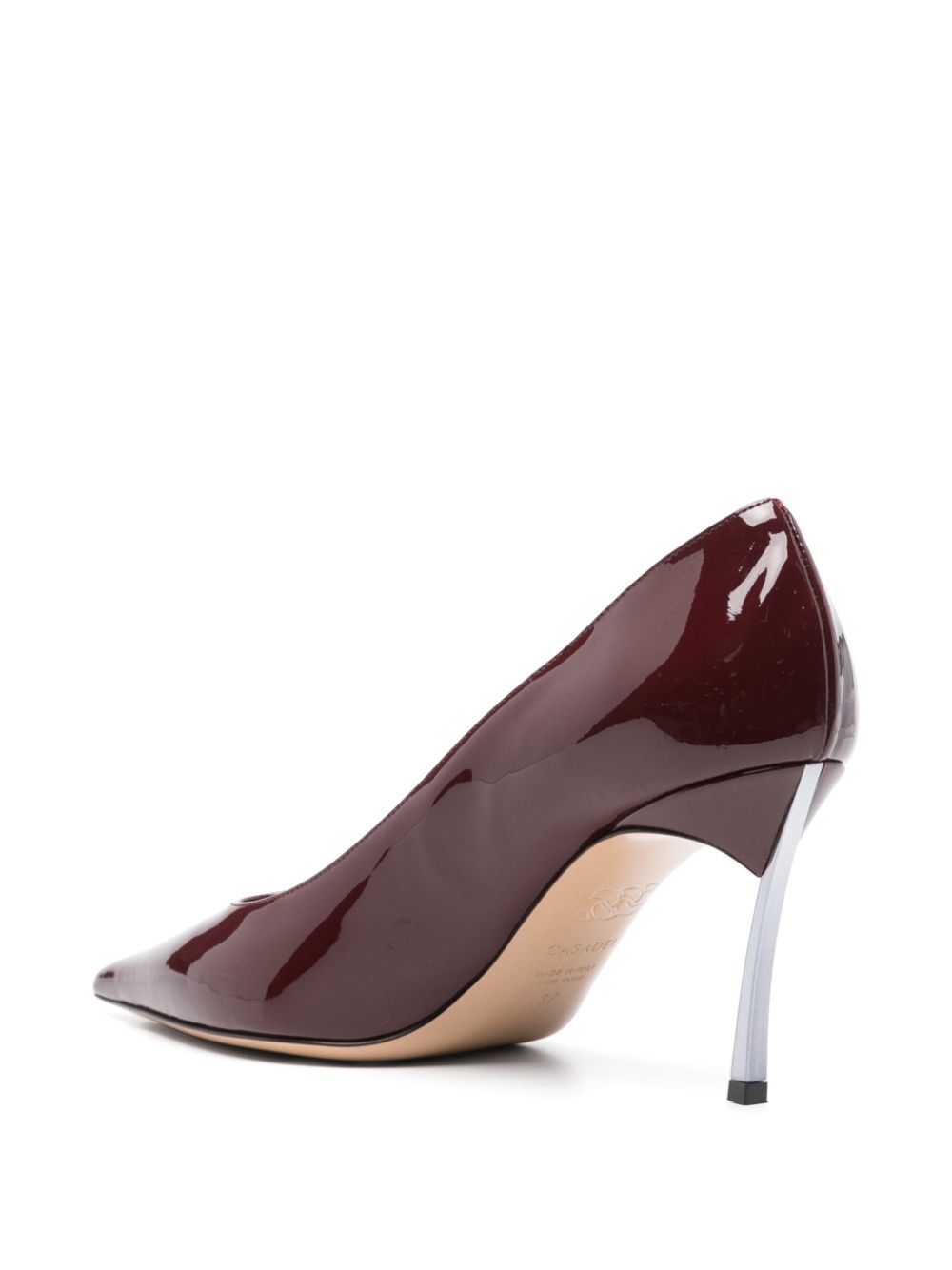 Casadei With Heel Bordeaux High Heel Casadei