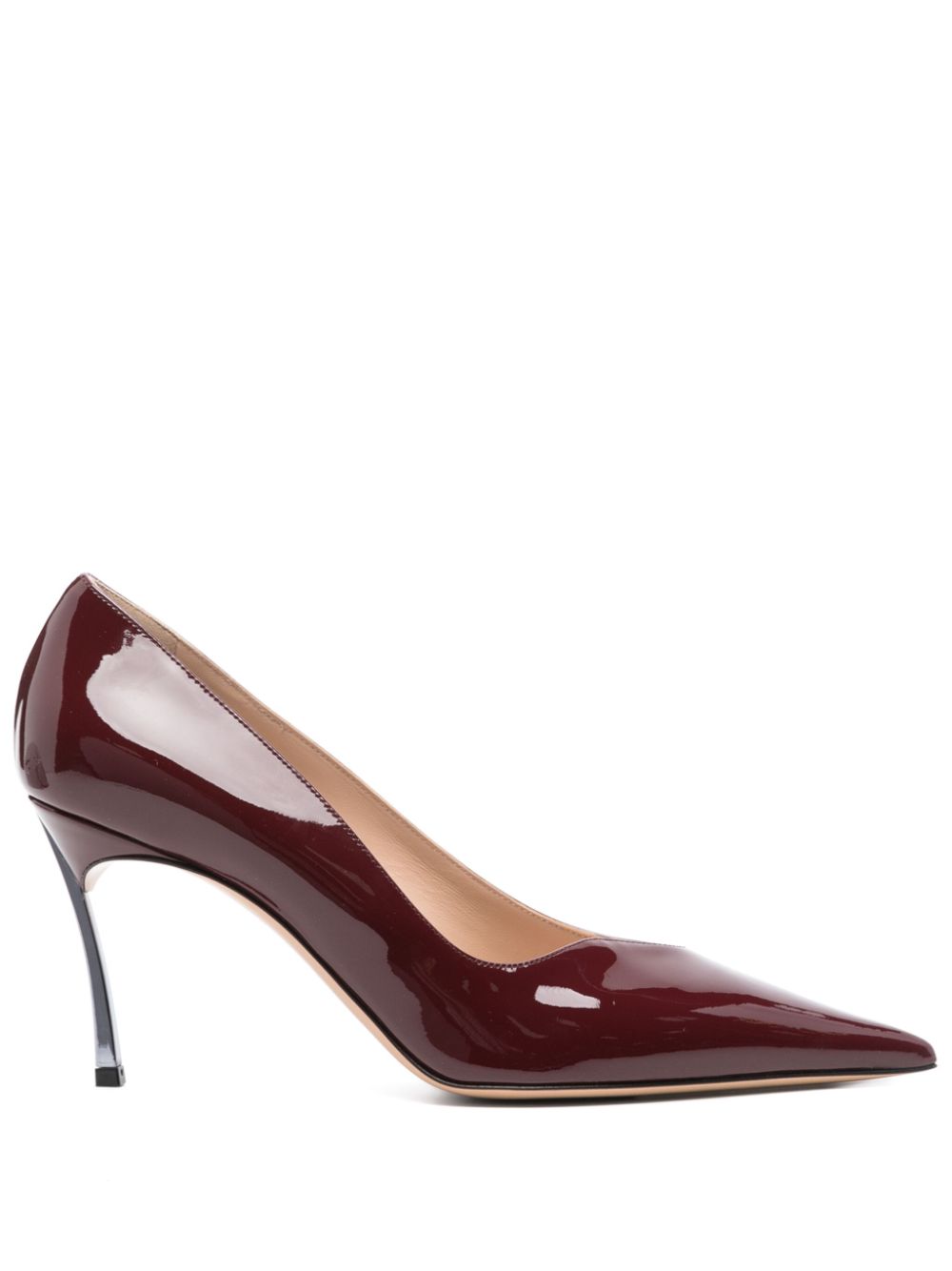 Casadei With Heel Bordeaux High Heel Casadei