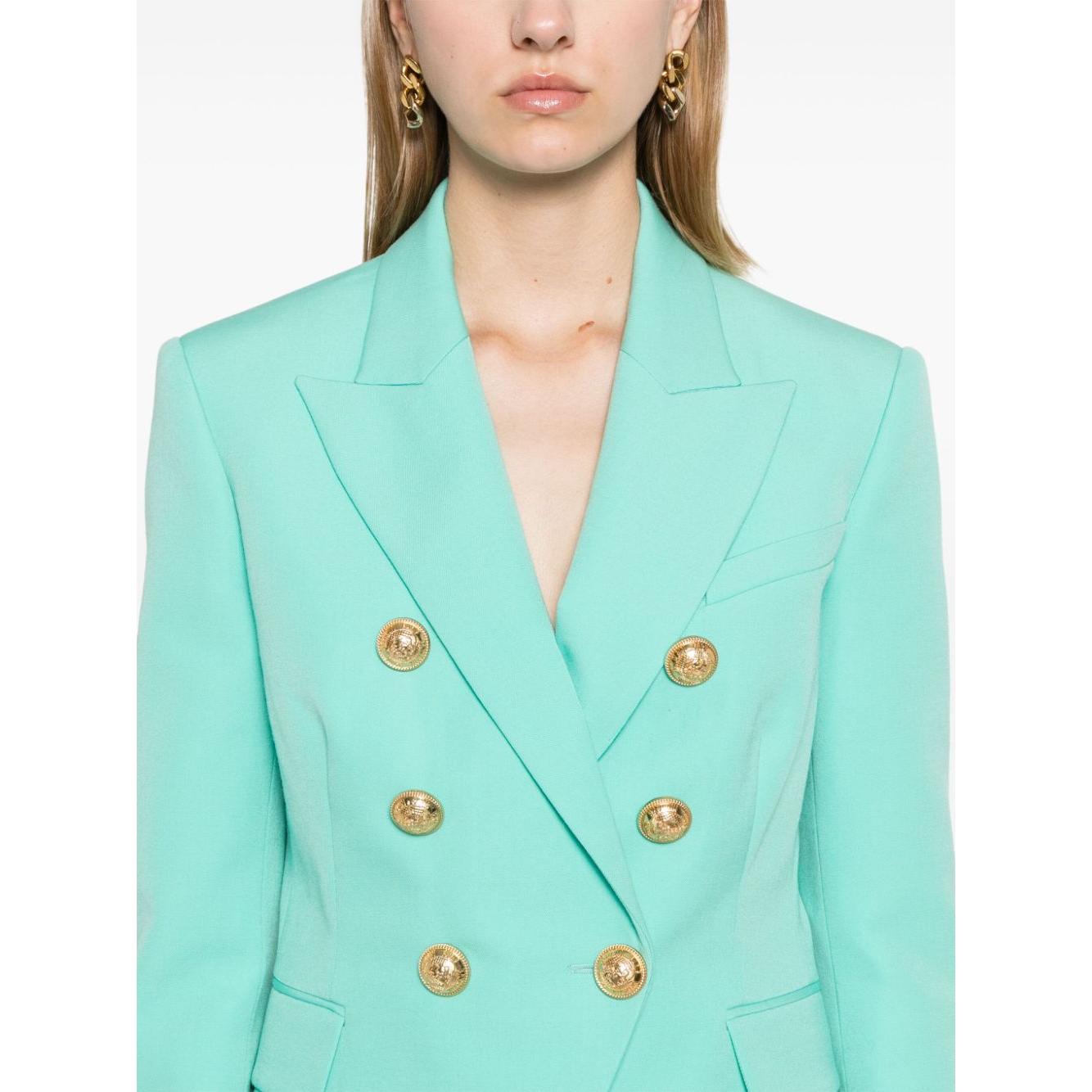 Balmain Jackets Green