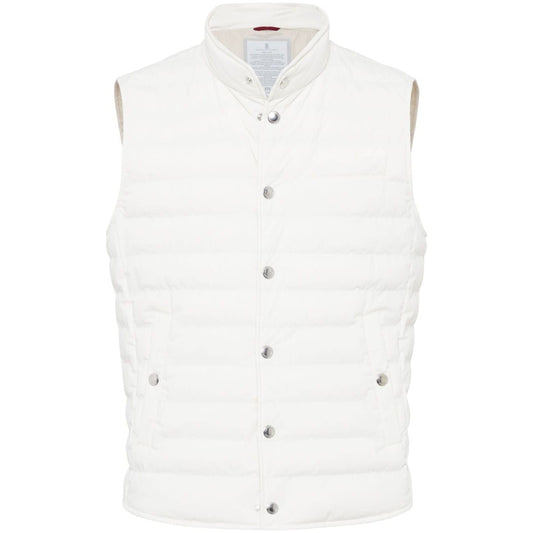 Brunello Cucinelli Jackets White Vests Brunello Cucinelli