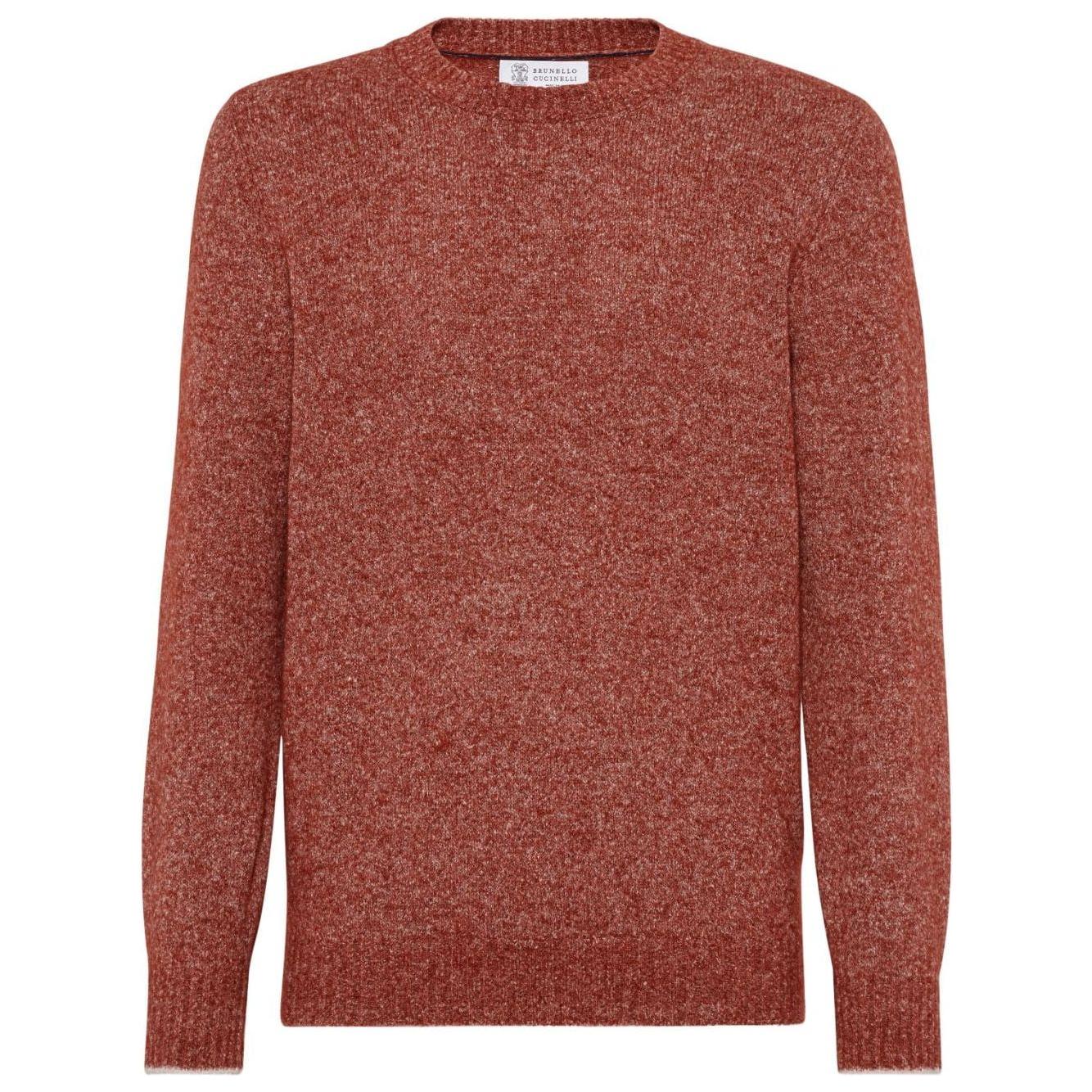 Brunello Cucinelli Sweaters Coral Red Topwear Brunello Cucinelli