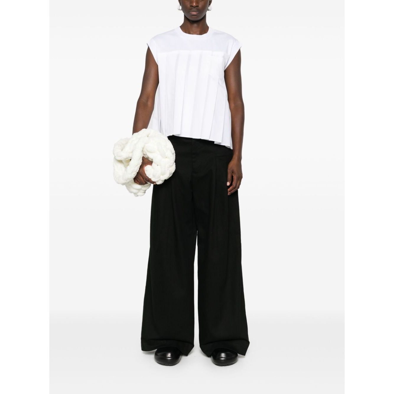 WHITE SAND Trousers Black Trousers White Sand