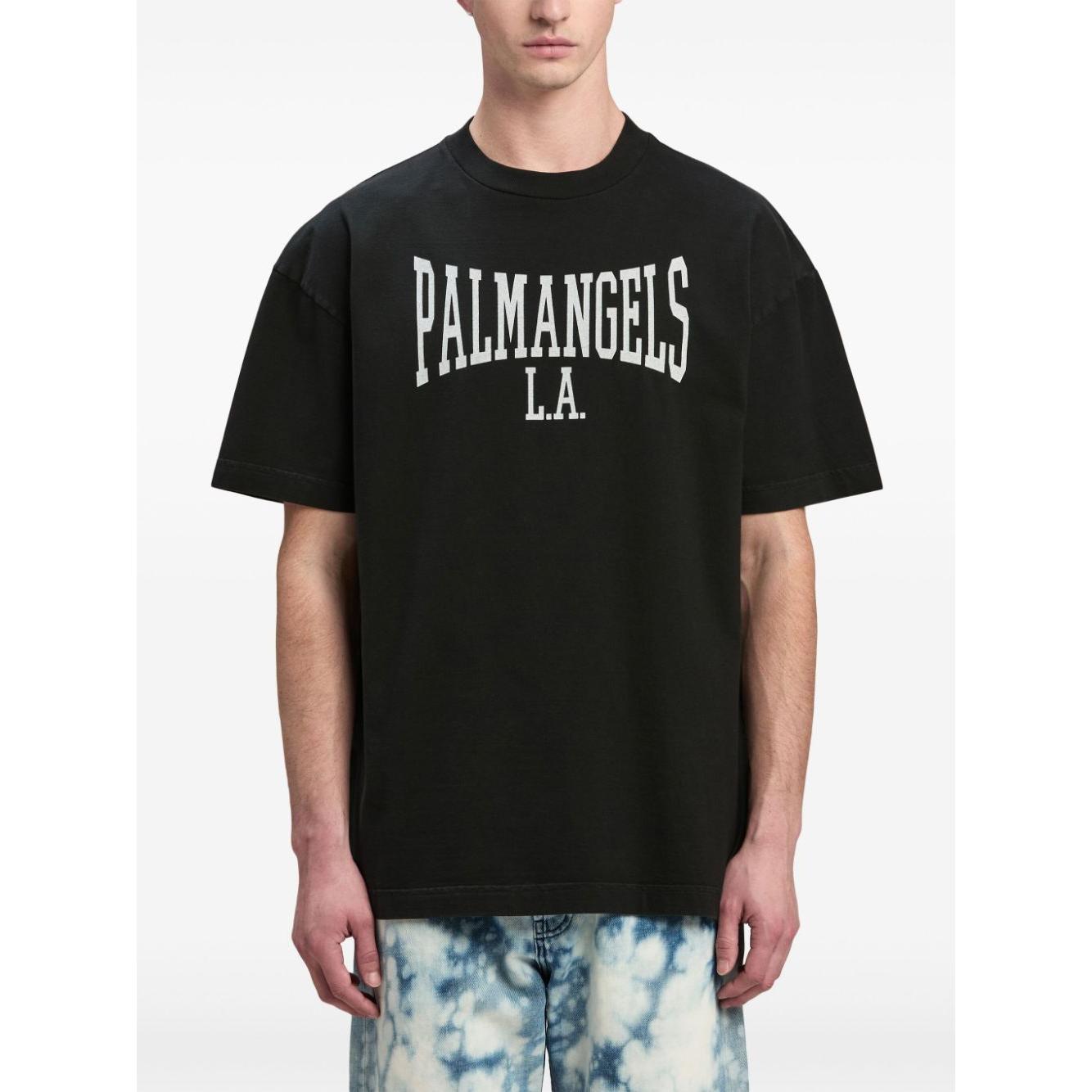 Palm Angels T-shirts and Polos Black