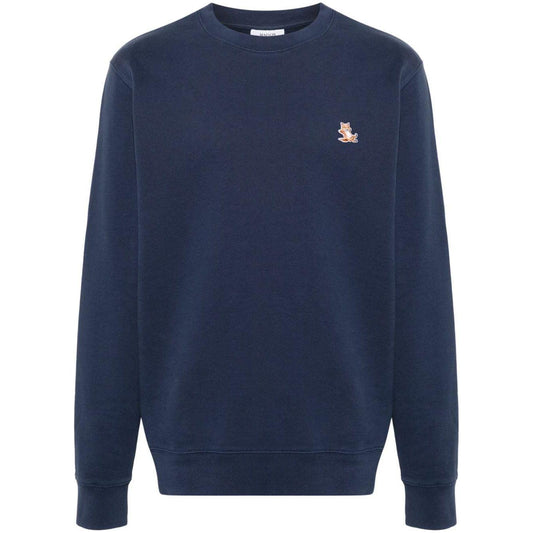 MAISON KITSUNE' Sweaters Blue Topwear Maison Kitsune