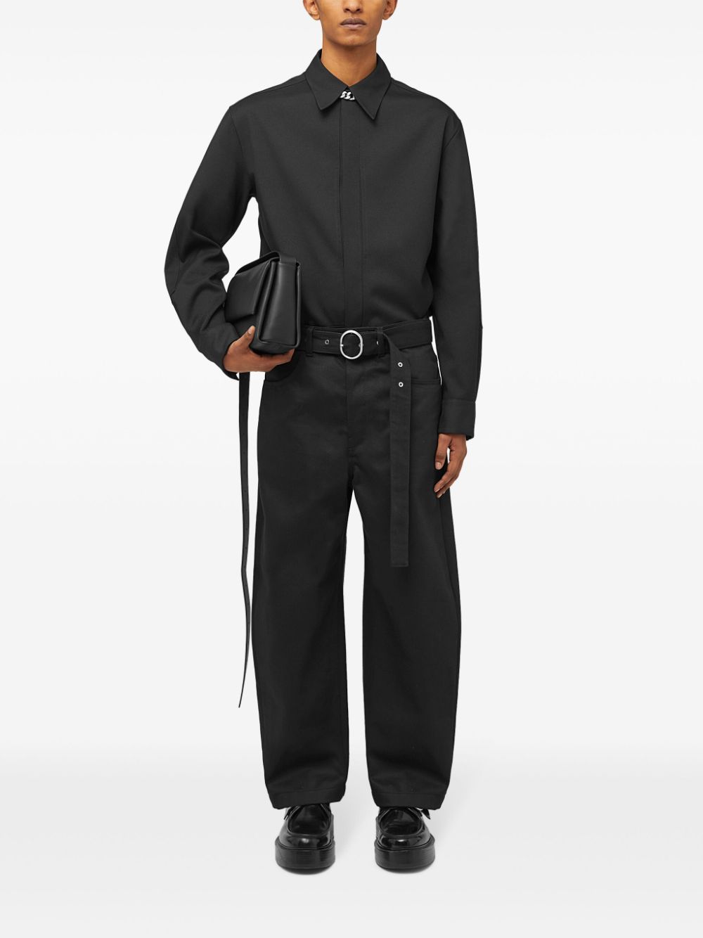 Jil Sander Trousers Black Trousers Jil Sander