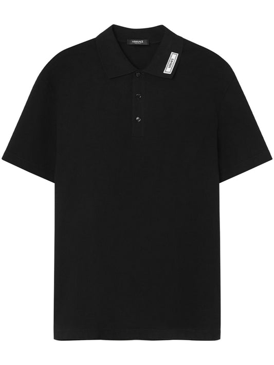 Versace T-shirts and Polos Black Topwear Versace