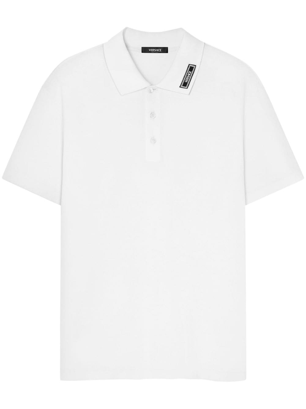 Versace T-shirts and Polos White Topwear Versace