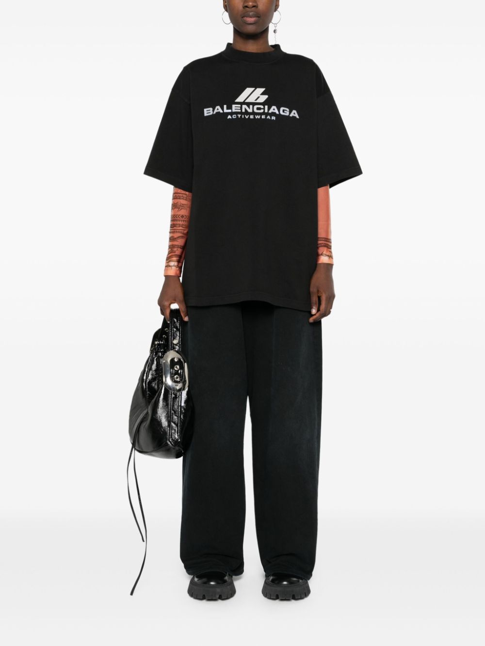 Balenciaga T-shirts and Polos Black Topwear Balenciaga