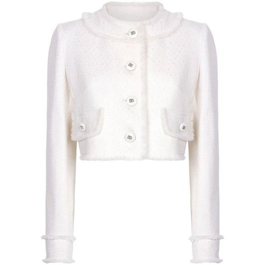 Dolce & Gabbana Jackets Cream Jackets Dolce & Gabbana