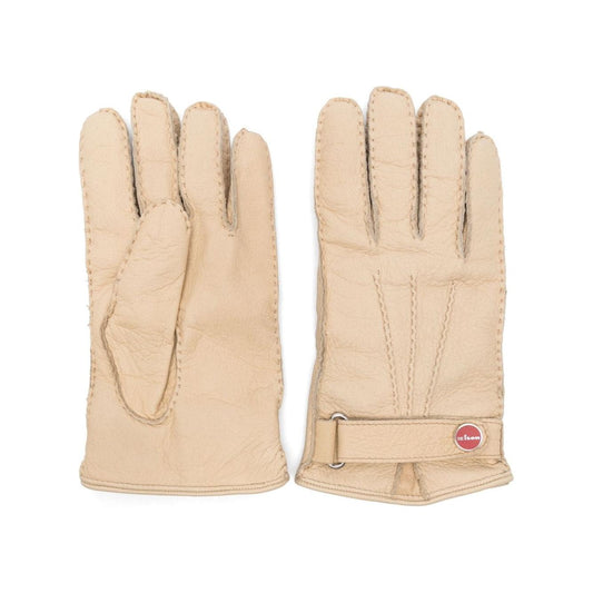 Kiton Gloves Beige Scarves Hats & Gloves Kiton