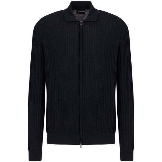 EMPORIO ARMANI CAPSULE Sweaters Blue Topwear Emporio Armani