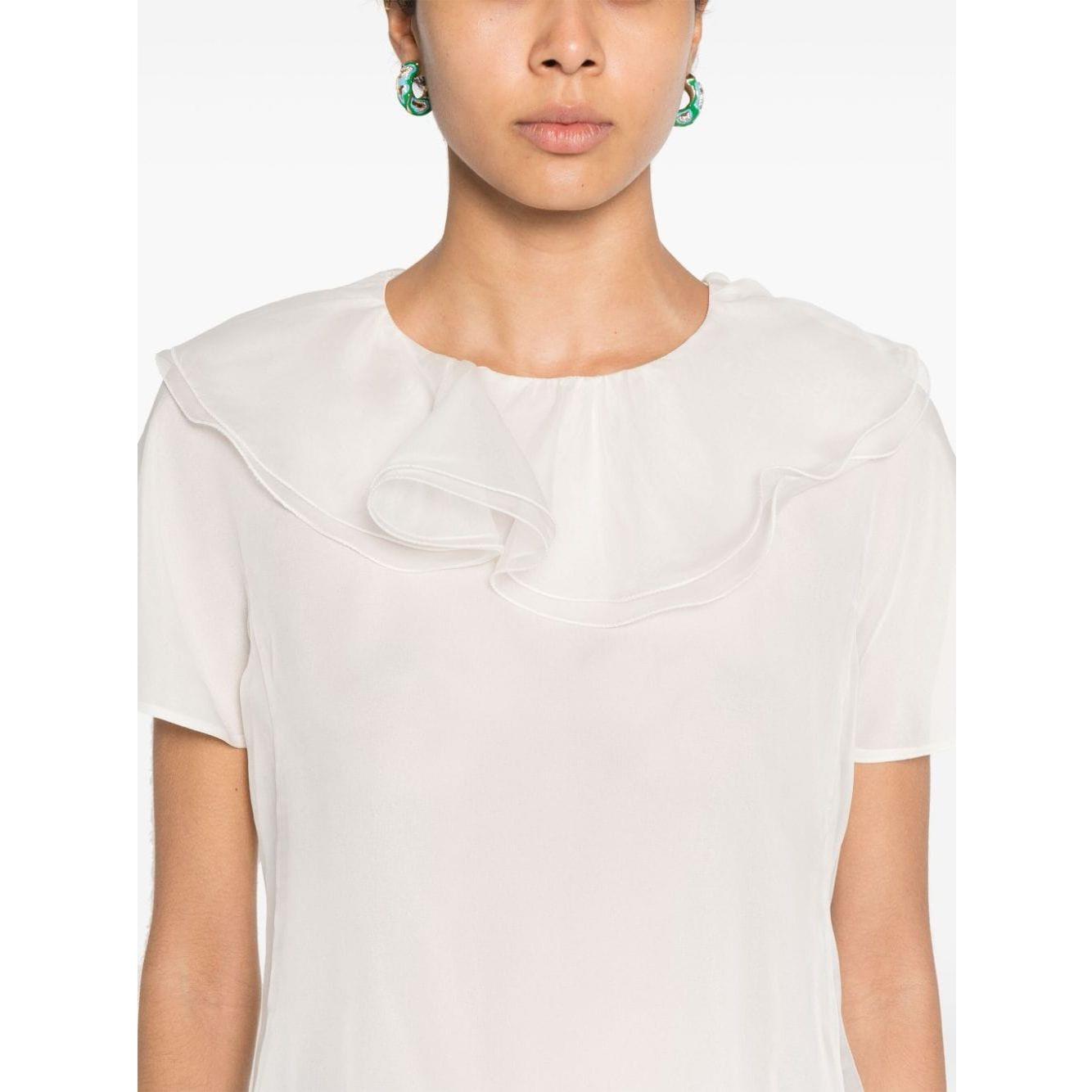 Emporio Armani Top White Topwear Emporio Armani