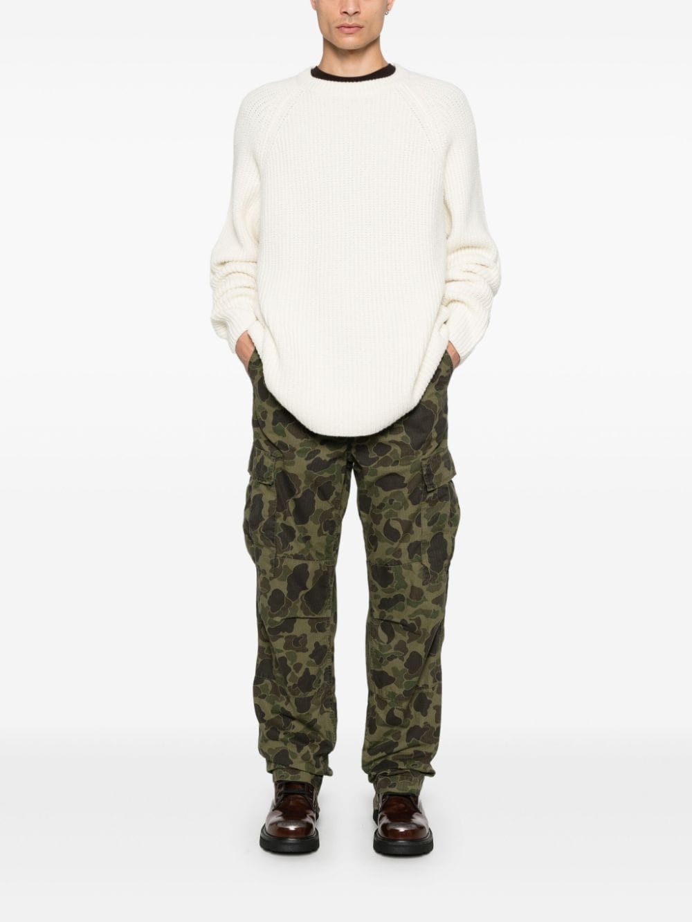 CARHARTT WIP MAIN Trousers Green Trousers Carhartt Wip Main