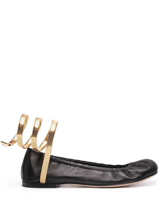 RENE' CAOVILLA Flat shoes Black Flat Shoes Rene' Caovilla