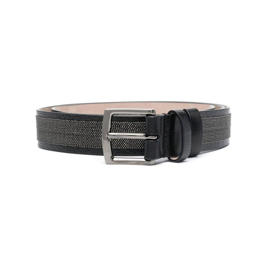 Brunello Cucinelli Belts Black Belts Brunello Cucinelli