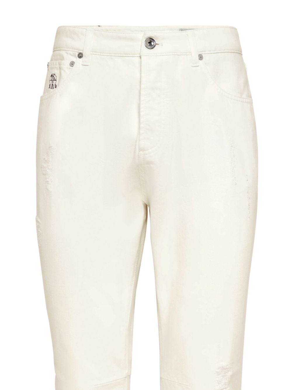 Brunello Cucinelli Jeans White Jeans Brunello Cucinelli