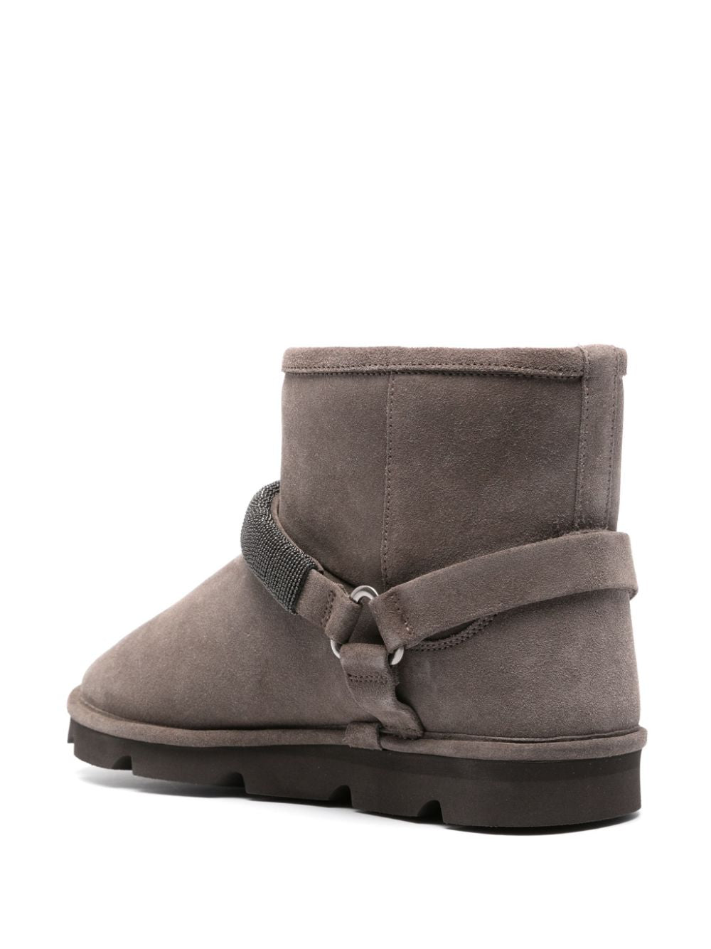 Brunello Cucinelli Boots Grey Boots Brunello Cucinelli