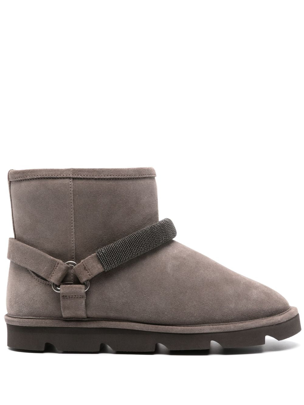 Brunello Cucinelli Boots Grey Boots Brunello Cucinelli