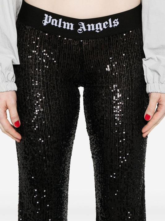 Palm Angels Trousers Black Trousers Palm Angels