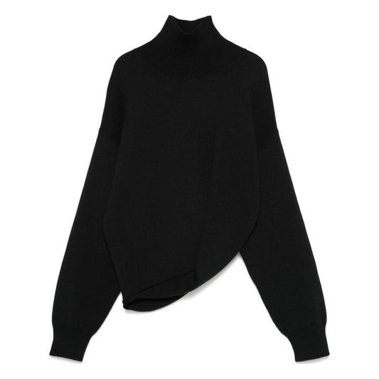 Alaia Sweaters Black Topwear Alaia