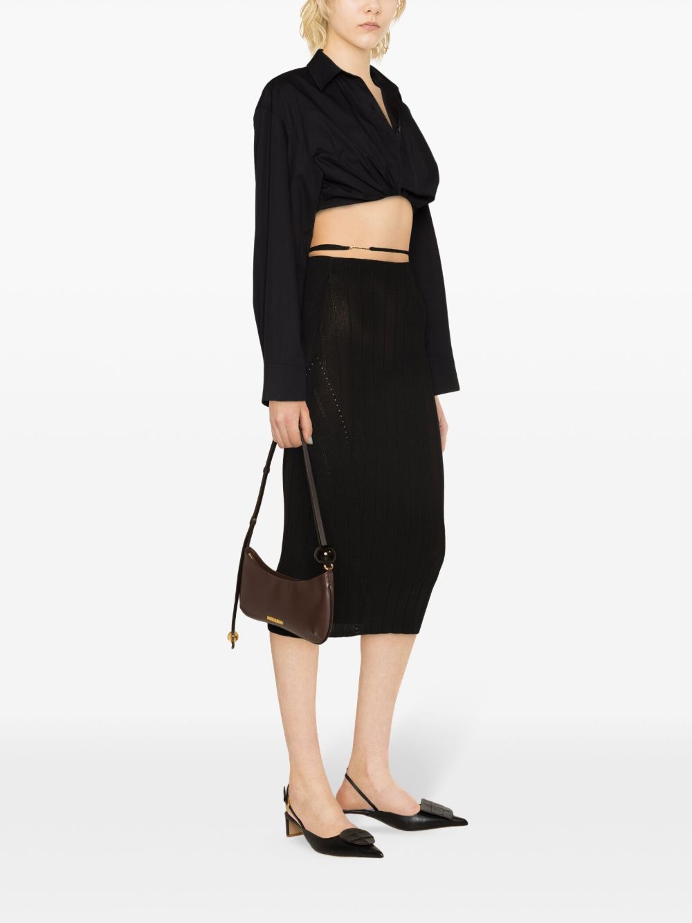 JACQUEMUS Skirts Black Skirts JACQUEMUS